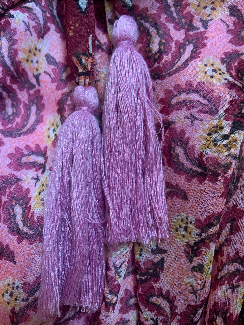 Free People Estelle Chiffon Bohemian Peasant Maxi - Picture 11 of 13